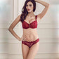 Elegant Lace Net Bra Set – Comfort & Allure