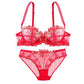 Ultra-Thin Lace Lingerie Set – Sheer, Sexy & Fully Transparent